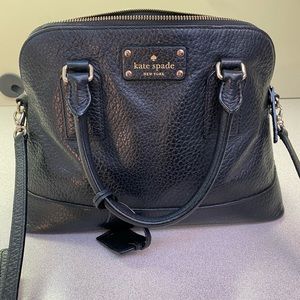 Kate spade large pebbled satchel